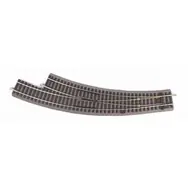 Piko 55428 Výhybka BWR R3 oblouková (R4|R3) pravá s podložím / Měřítko: H0 (1:87) / Úhel: 30° / od 14 let 