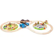 Bigjigs Rail Vláčkodráha Stavba / 50 dílů / od 3 let