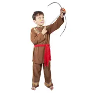 RAPPA Dětský kostým Indián s šátkem (S) / 4-6 let (110-116 cm)