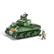 COBI 2550 Sherman M4A3E2 Jumbo WW II / 720 dílů / 2 figurky / od 7 let