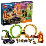 LEGO® City 60339 Kaskadérská dvojitá smyčka / Počet dílků: 598 / od 7 let