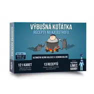 Asmodee Výbušná koťátka - Recepty na katastrofu / Délka hry 15 minut / Počet hráčů 2 - 5 / od 7 let