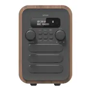 Denver DAB-48 šedá / rádio / DAB+ / FM / Bluetooth / výstup na sluchátka