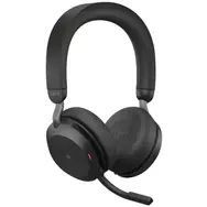 Jabra Evolve2 75 MS USB-C černá / bezdrátová sluchátka / mikrofon / ANC / USB-C (nabíjení) / USB adaptér + Bluetooth