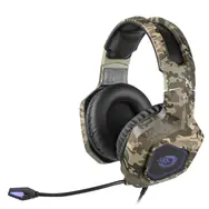 Orava Livebass-2 C Gaming / herní sluchátka / 3.5 mm jack I USB / mikrofon / kabel 2.2 m
