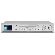 TechniSat DigitRadio 143 CD stříbrná / Digitální rádio / TFT displej / DAB / FM / CD / BlueTooth 