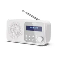 SHARP DR-P420 bílá / Přenosné rádio / 2W / DAB+ / FM / BT / 3.5mm 