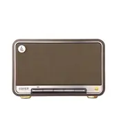 EDIFIER D32 hnědá / Bezdrátový reproduktor / 60W / Bluetooth / AUX / USB-C 