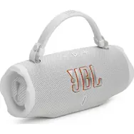 JBL Charge 6 bílá / Bluetooth reproduktor / výdrž 24 hodin / IP68 / Bluetooth / 4722 mAh