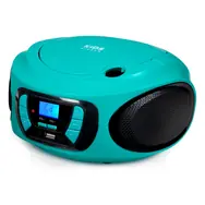 Bigben CD62BLUSBBT modrá / Přenosný CD přehrávač / MP3 / FM / BT / 4x LR14 