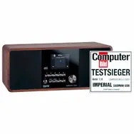 Imperial DABMAN i200 hnědá / Multifunkční stereofonní rádio / DAB+ / FM / Internet