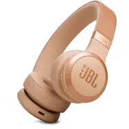 JBL Live 670NC béžová / Bezdrátová sluchátka / mikrofon / Bluetooth 5.3 / ANC