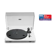 Pro-Ject E1.2 + Pick It MM E - White / Gramofon / řemínkový / RCA kabel 1.23m
