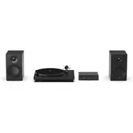 Pro-Ject Colourful Audio System E Satin Black / All-in-one Hi-Fi systém s gramofonem 