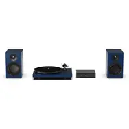 Pro-Ject Colourful Audio System E Satin Blue / All-in-one Hi-Fi systém s gramofonem 