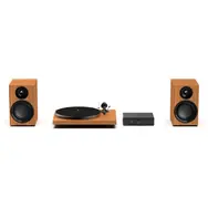 Pro-Ject Colourful Audio System E Walnut / All-in-one Hi-Fi systém s gramofonem  