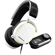 Rozbaleno - SteelSeries Arctis Pro + GameDAC bílá / Sluchátka s mikrofonem / 3.5 mm jack / USB / RGB / rozbaleno