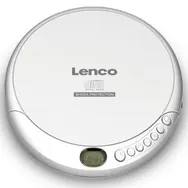 Rozbaleno - Lenco CD-201 stříbrná / přenosný CD přehrávač / 3.5 mm jack / CD&CD-R&CD-RW / rozbaleno
