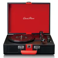 Rozbaleno - Lenco TT-110 černá / Gramofon / 33 & 45 & 78 RPM / RCA / Bluetooth / 3.5 mm jack / AUX IN / repro / rozbaleno