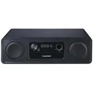 Zánovní - BLAUPUNKT MS20BK černá / audio systém / až 120W / CD / MP3 / Bluetooth / USB / LED displej / dálkový ovladač / zánovní