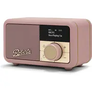 Roberts Radio Revival Petite 2 Pink / Přenosné rádio / DAB+ a FM / USB-C / BT / LCD Displej / 3.5mm 