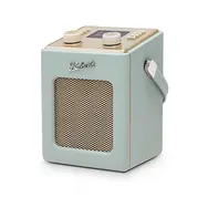Roberts Radio Revival Mini 2 Duck Egg Blue / Přenosné rádio / DAB+ a FM / BT / LCD Displej / 3.5mm 