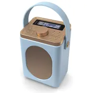 Majority Little Shelford modrá / Přenosné rádio / 4x AA / DAB+ / FM 