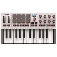 Akai MPK mini MK4 Kompaktní klávesový MIDI kontroler bílá
