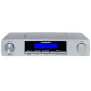 Rozbaleno - BLAUPUNKT KR12SL stříbrná / kuchyňské rádio / LED Displej / budík  / rozbaleno