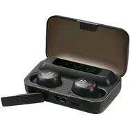 Rozbaleno - Sandberg Earbuds + Powerbank / bezdrátová sluchátka s mikrofonem + power banka / BT 5.1 / 2000 mAh / rozbaleno