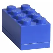 LEGO Storage 40121731 Mini Box 46x92x43mm - modrá