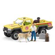 Schleich Farm World 42503 Veterinární vůz na statku / od 3 let