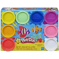 Hasbro Play-Doh Balení 8 barevných kelímků - Rainbow / od 2 let