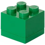 LEGO® Storage 40111734 Mini box 46x46x43mm - zelená