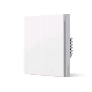 Aqara Smart Wall Switch H1(No Neutral Double Rocker) / nástěnný vypínač (bez neutrálu) / Zigbee  / doprodej