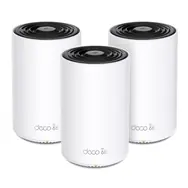TP-Link Deco XE75 3-pack / WiFi systém MESH AXE5400 / Tri-Band / 574+2402+2402 MHz 
