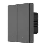 Sonoff M5 2C Chytrý scénický nástěnný vypínač (2-kanálový) černá / WiFi