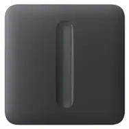 AJAX SoloButton (Dimmer) Samostatné stmívatelné tlačítko pro LightSwitch Dimmer grafitová