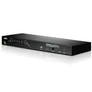 Rozbaleno - ATEN CS-1708A / 8-port KVM USB+PS2 / OSD / rack 19" / rozbaleno