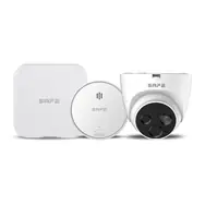 SAFE Starter Kit Fire Cam bílá / Sada pro včasnou detekci požáru s vizuální kontrolou / LAN / Wi-Fi / 2xSIM / 150 kanálů