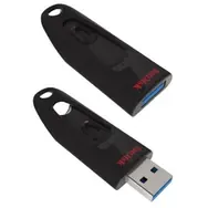 SanDisk Ultra 64 GB černá / Flash disk / USB3.0 / 80MB/s / černá
