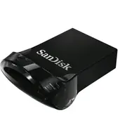 SanDisk Ultra Fit 64 GB / Flash disk / USB3.1 / 130 MB/s / černá