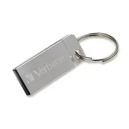 Verbatim Store 'n' Go Metal Executive 64GB stříbrná / Flash Disk / USB 2.0 / čtení: 80MBs / zápis: 25MBs