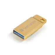 Verbatim Store 'n' Stay Nano 64GB zlatá / Flash Disk / USB 3.0 / čtení: 80MBs / zápis: 25MBs