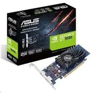 ASUS GT1030-2G-BRK / 1228 MHz / 2GB GDDR5 6GHz / 64-bit / DP + HDMI / Low profile / 30W