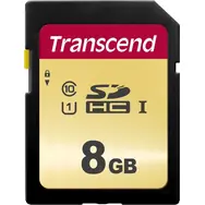 Transcend 500S 8GB / SDHC paměťová karta / Class 10 / UHS-I (Ultimate) / R: 95MBps / W: 60MBps
