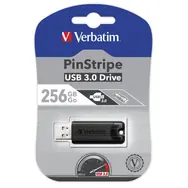 Verbatim Store 'n' Go PinStripe 256GB černá / Flash Disk / USB 3.0
