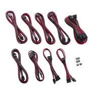 CableMod PRO ModMesh C-Series Kabel Kit pro Corsair AXi & HXi & RM - carbon-červená