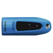 SanDisk Ultra 32 GB modrá / Flash Disk / 32 GB / USB 3.0 / čtení: až 100MBs / zápis: 40MBs