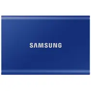 SAMSUNG T7 2TB modrá / Externí SSD / R: 1050 MBs & W: 1000MBs / USB-C / 3y